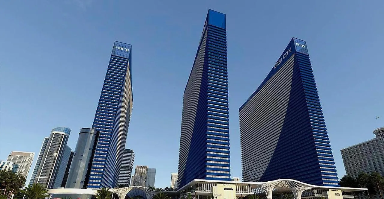 Improved Orbi City Apartments location
